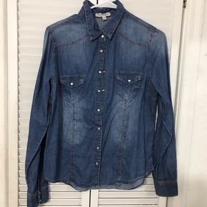 Denim Button Down